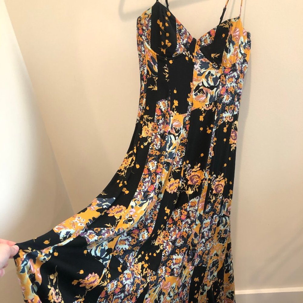 FREE PEOPLE | FLORAL MAXI DRESS